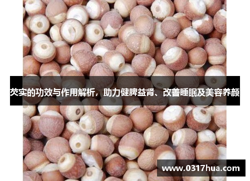芡实的功效与作用解析，助力健脾益肾、改善睡眠及美容养颜